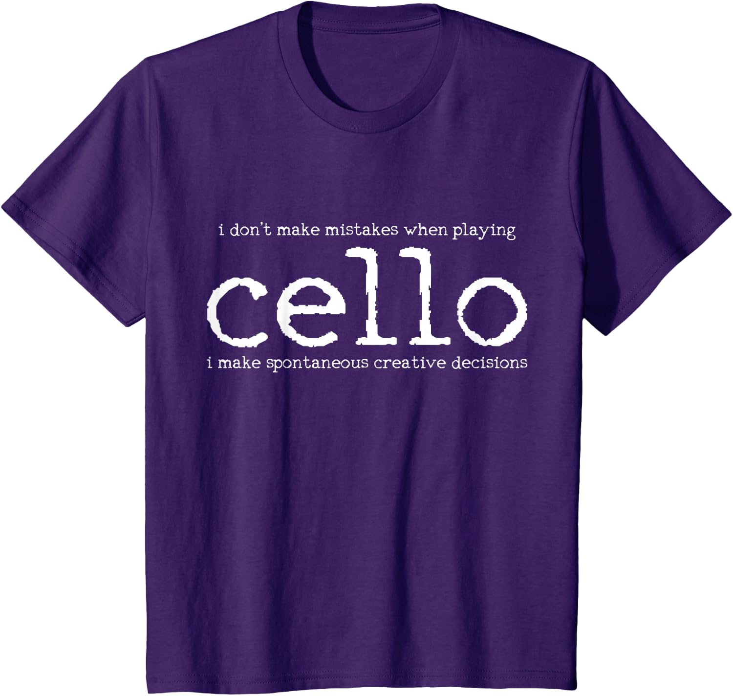 Cello Player Cellist Funny Gift T-Shirt Small