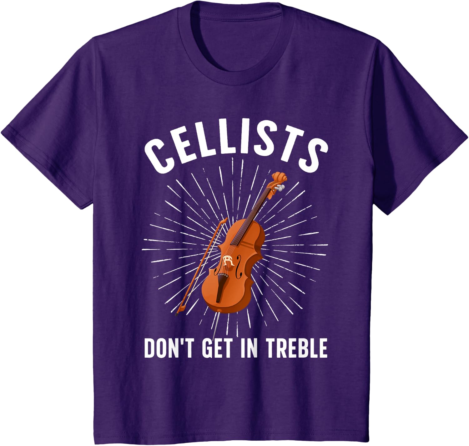 Best Cello Player Art for Men Women Kids Cello Lover Cellist T-Shirt
