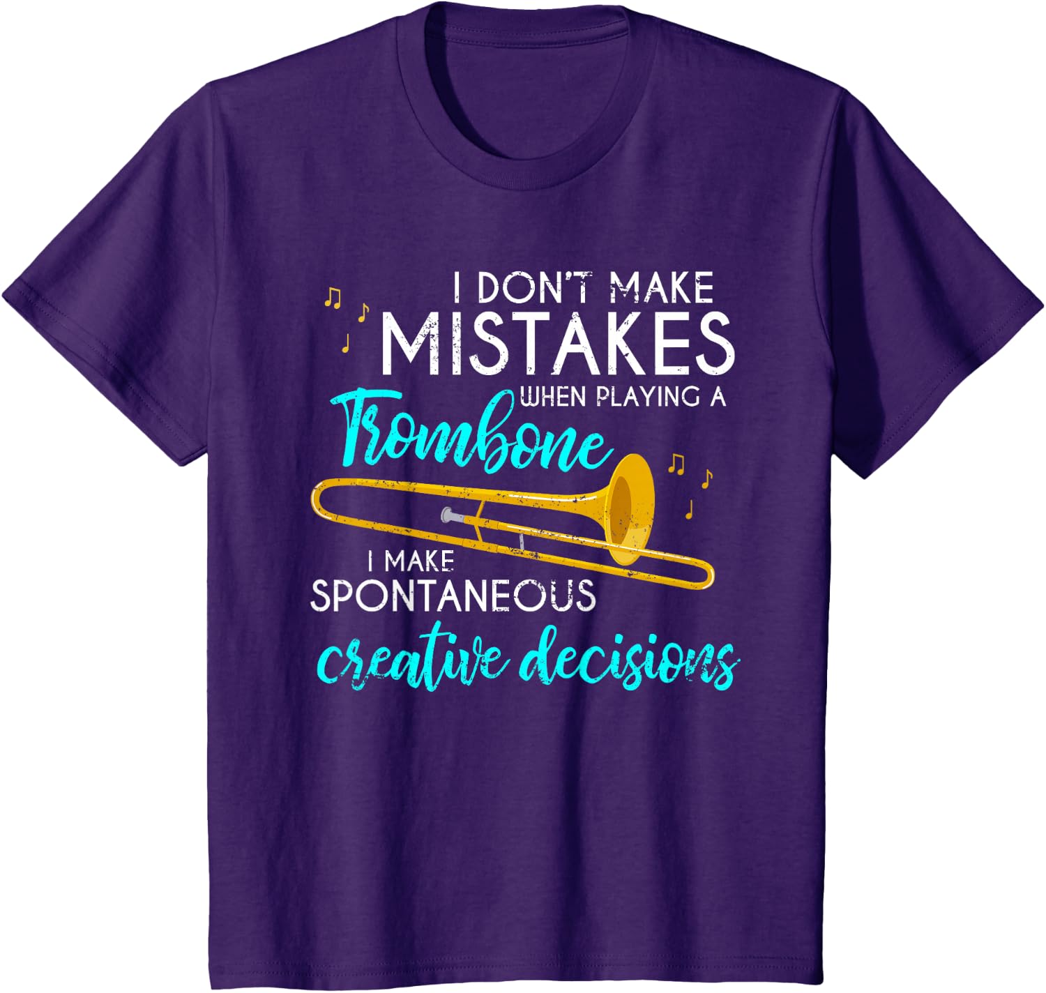 Orchestra Musician Gift Funny Trombone T-Shirt