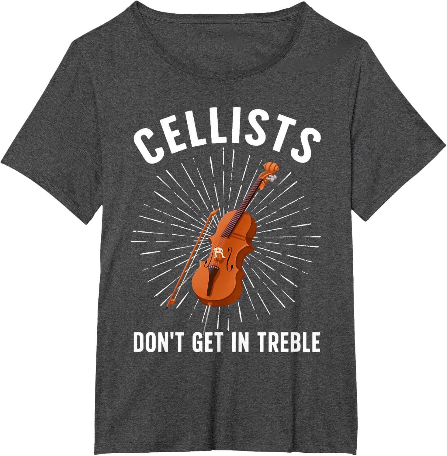 Best Cello Player Art for Men Women Kids Cello Lover Cellist T-Shirt