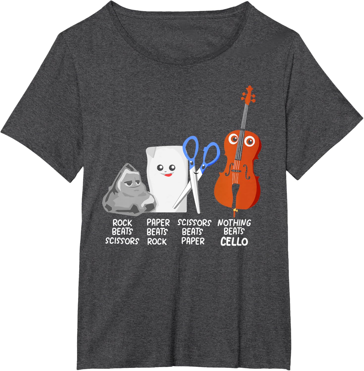 Nothing Beats Cello Quote Shirt Funny Cellist Gift Kids T-Shirt