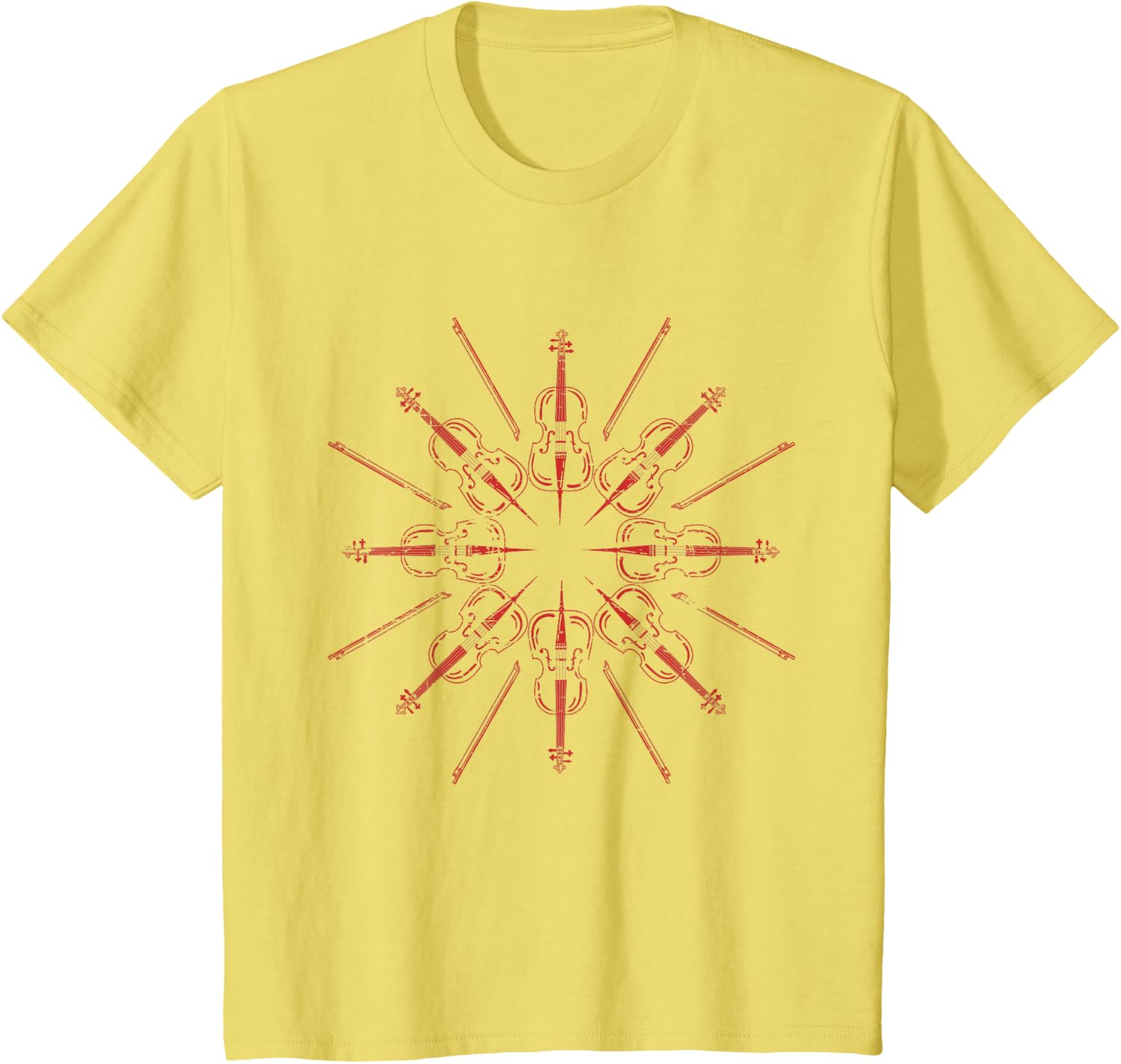 Cellists Music Gift Christmas Snowflake Cello T-Shirt