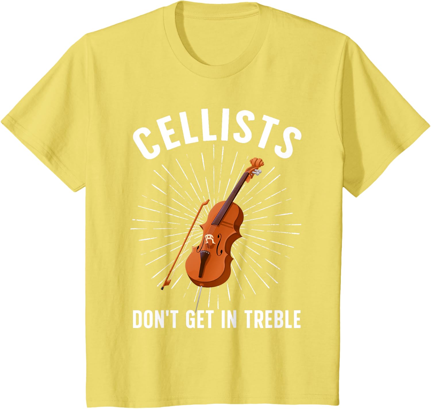 Best Cello Player Art for Men Women Kids Cello Lover Cellist T-Shirt