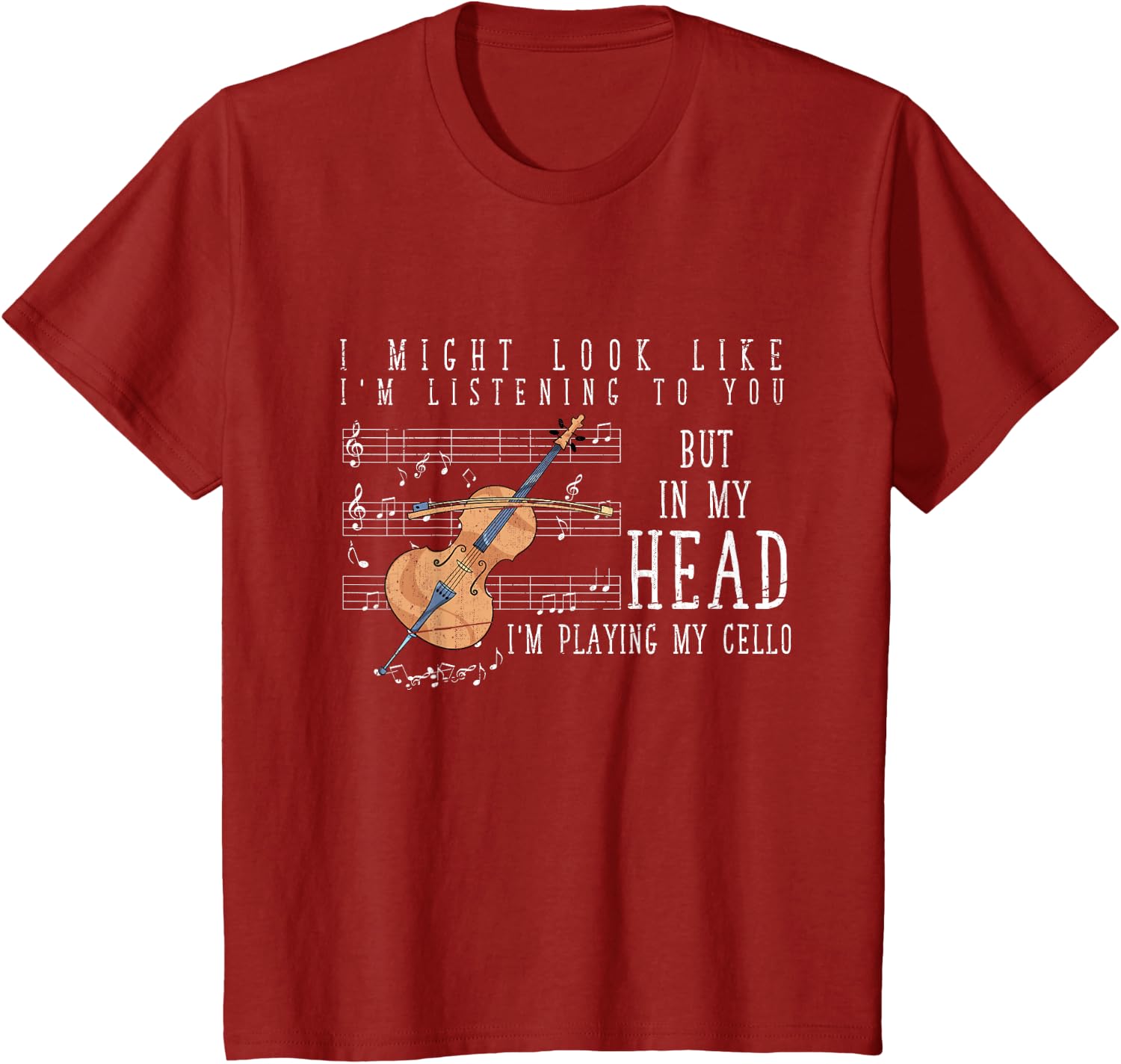 Funny Orchestra Musician Cellist Gift Cello T-Shirt