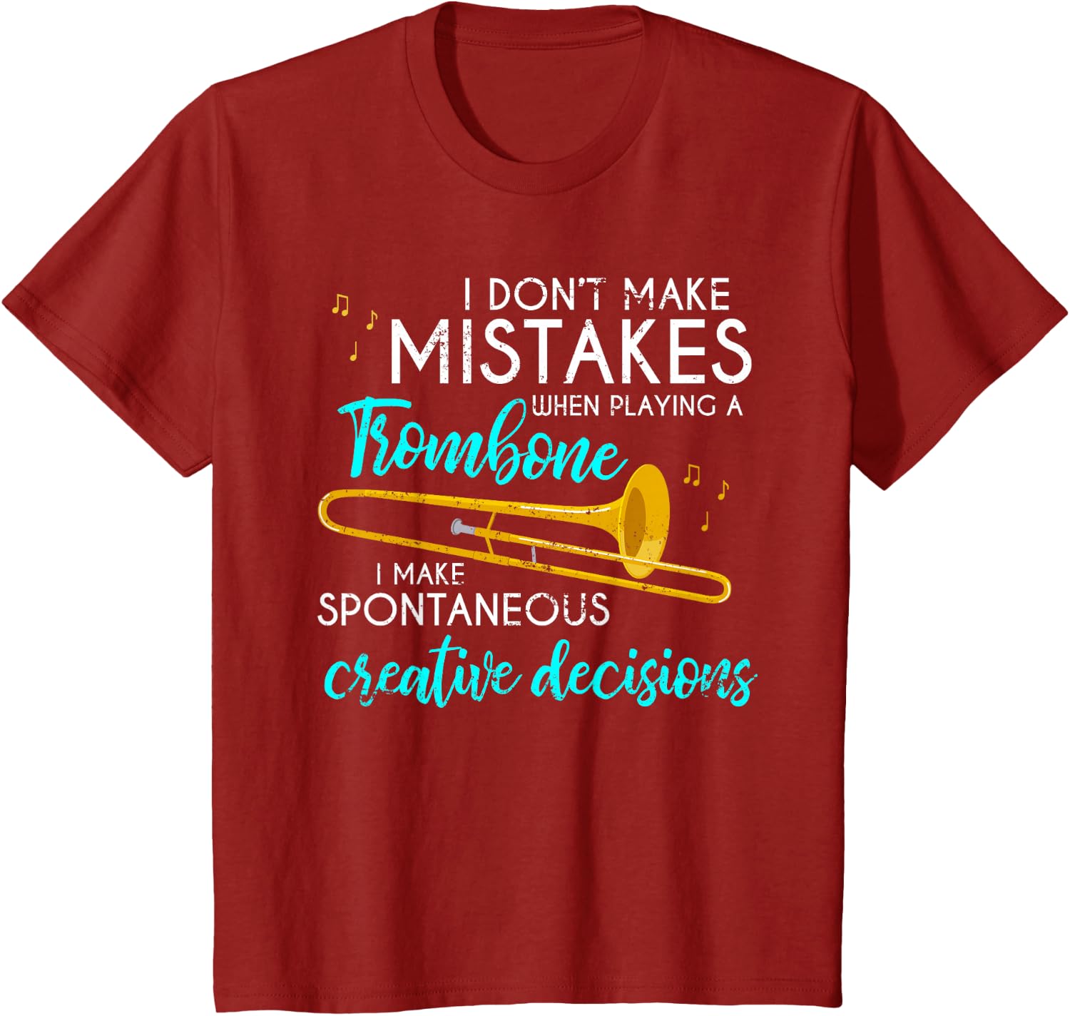 Orchestra Musician Gift Funny Trombone T-Shirt