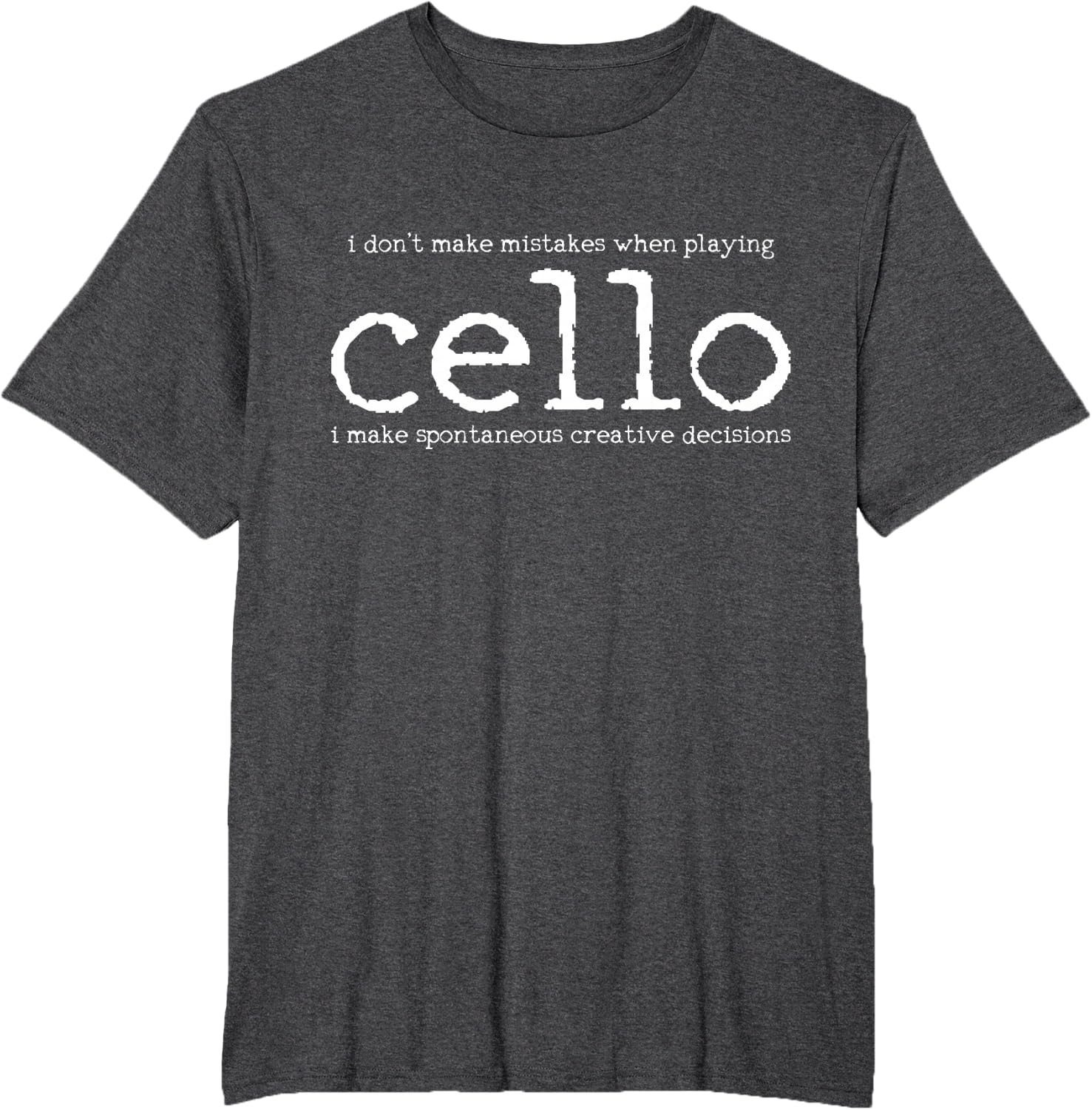 Cello Player Cellist Funny Gift T-Shirt Small