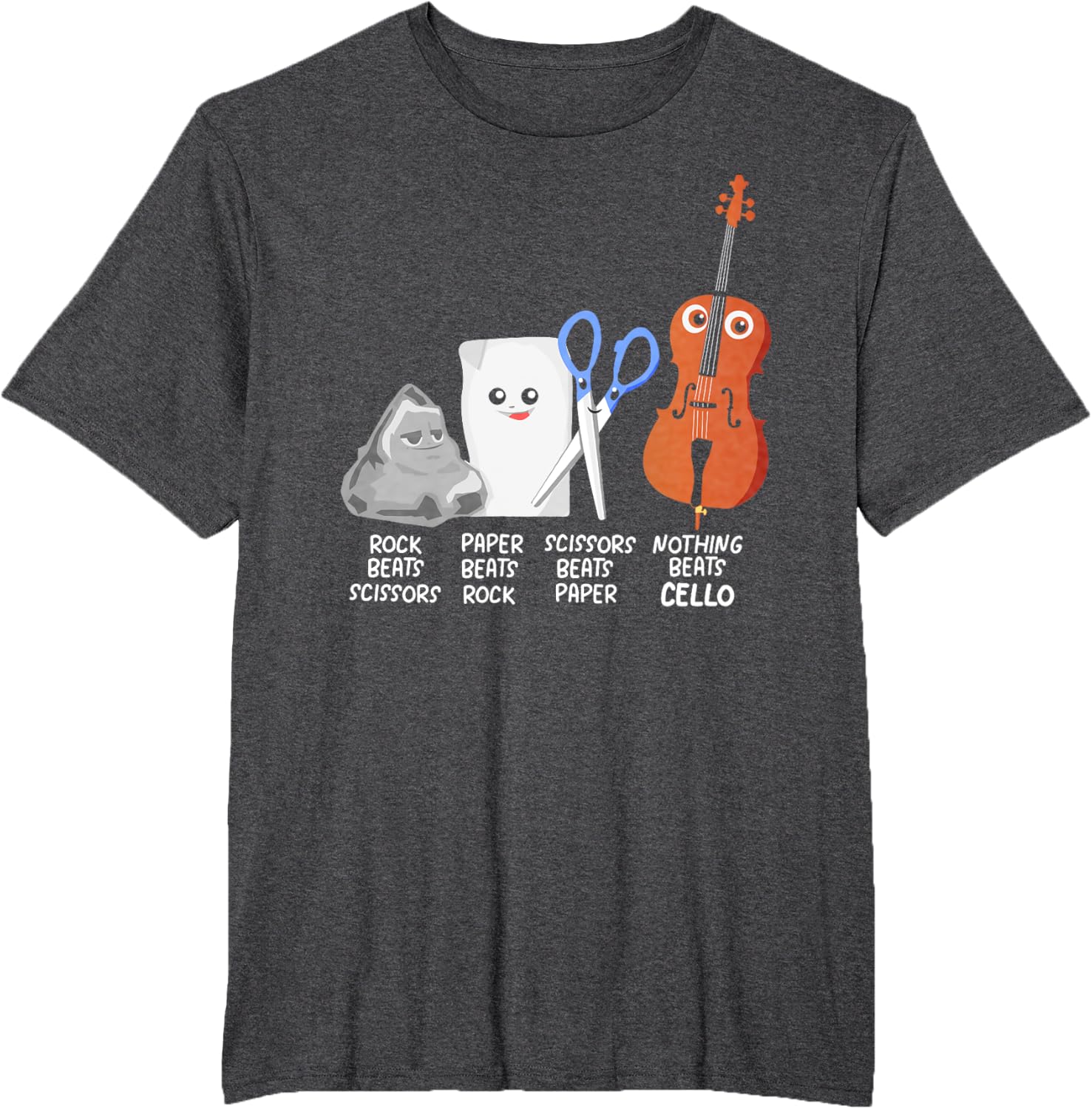 Nothing Beats Cello Quote Shirt Funny Cellist Gift Kids T-Shirt