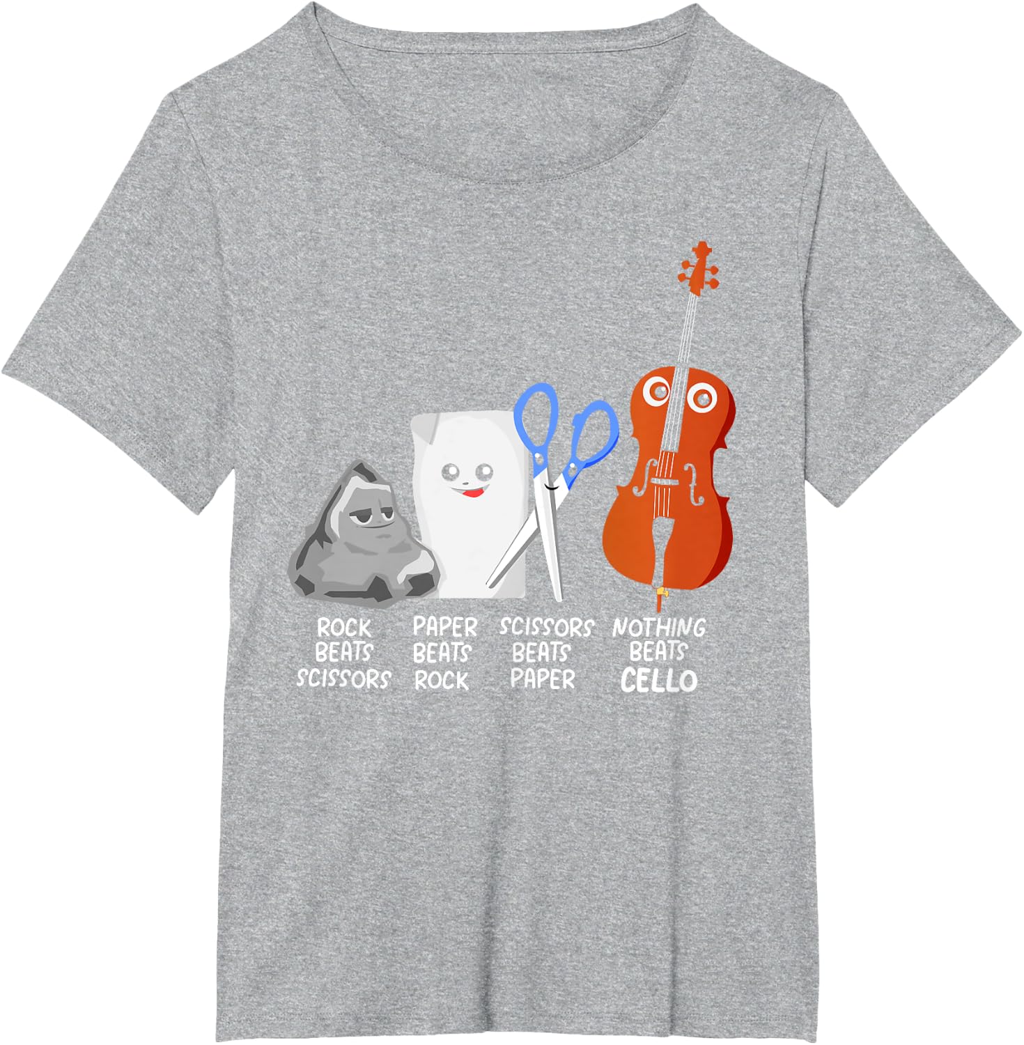 Nothing Beats Cello Quote Shirt Funny Cellist Gift Kids T-Shirt