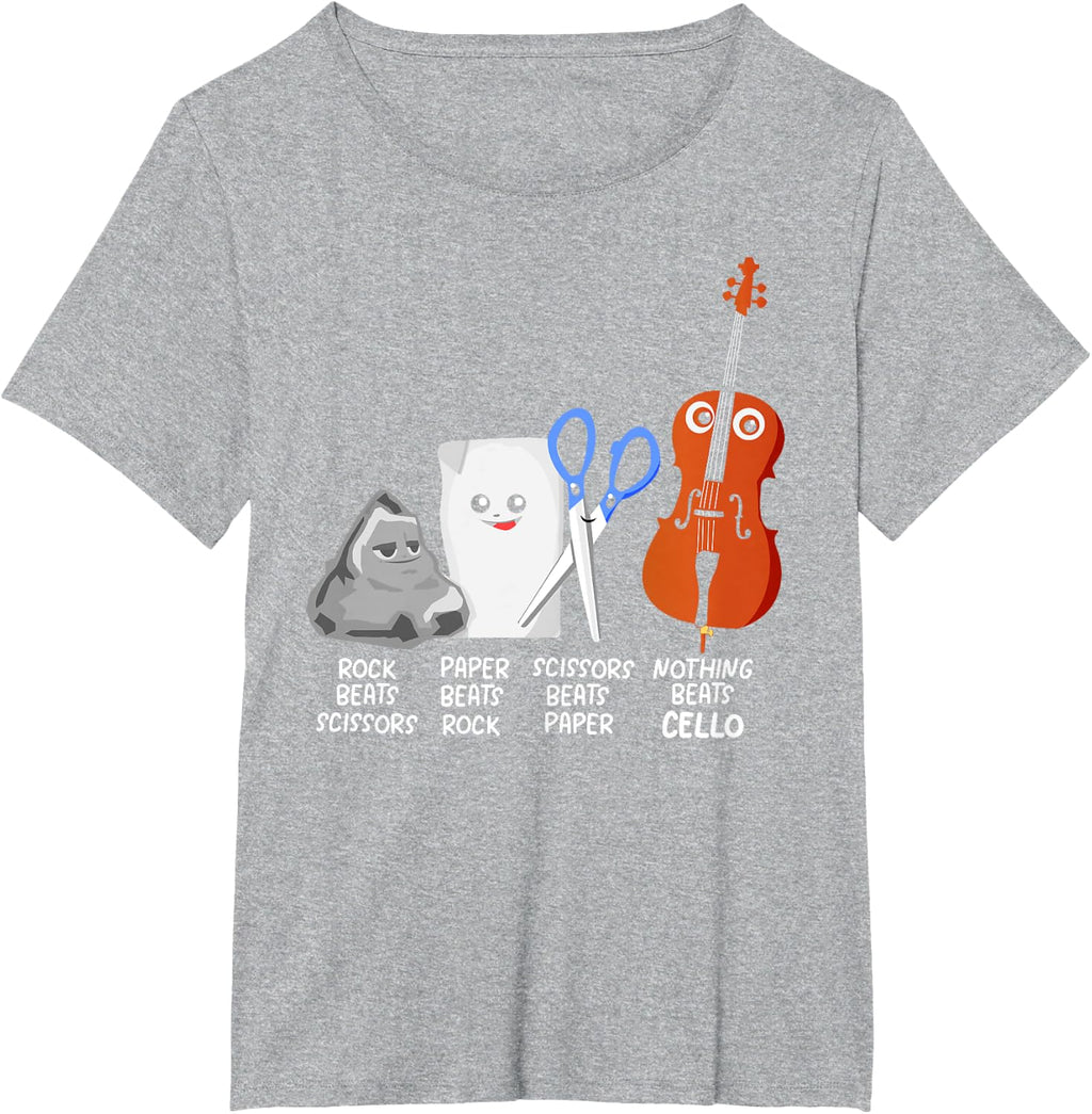 Nothing Beats Cello Quote Shirt Funny Cellist Gift Kids T-Shirt