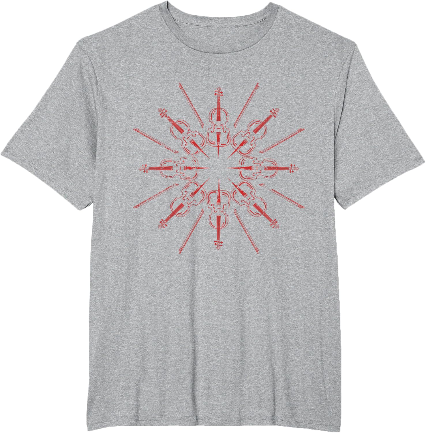 Cellists Music Gift Christmas Snowflake Cello T-Shirt