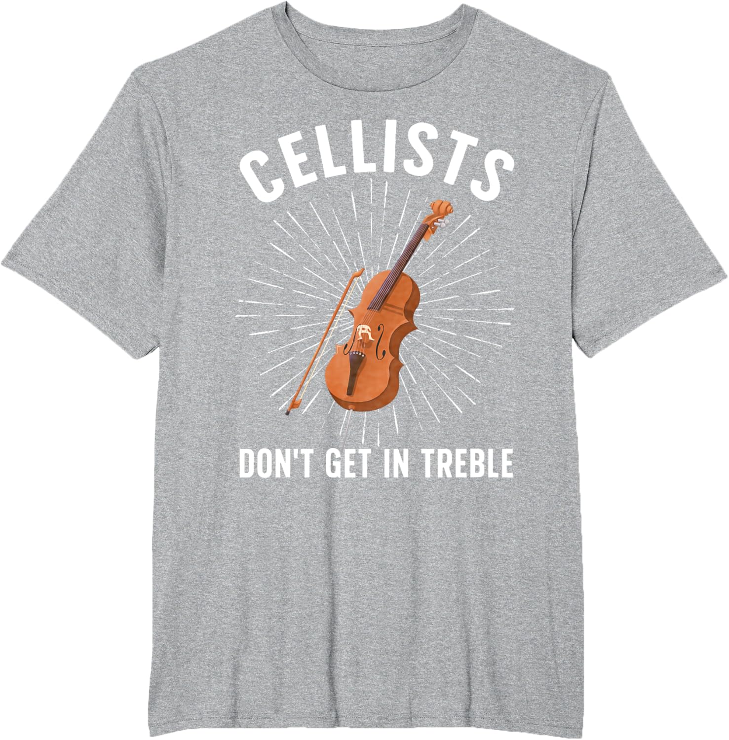 Best Cello Player Art for Men Women Kids Cello Lover Cellist T-Shirt