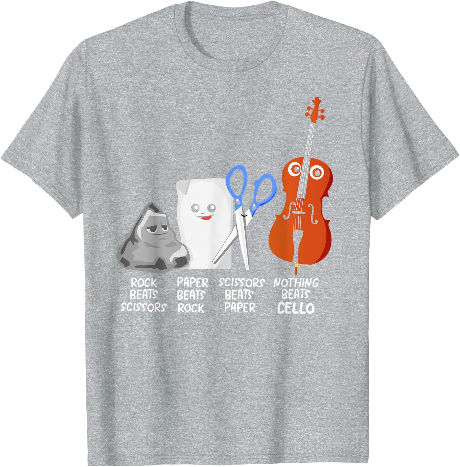 Nothing Beats Cello Quote Shirt Funny Cellist Gift Kids T-Shirt