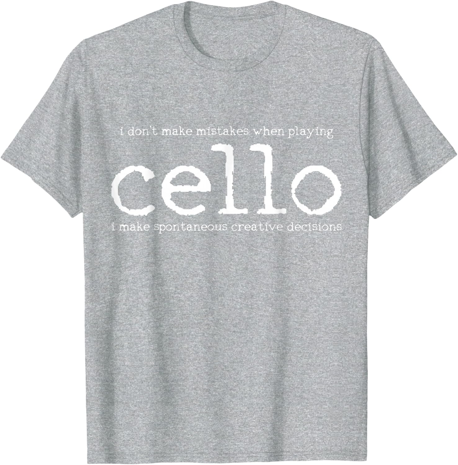 Cello Player Cellist Funny Gift T-Shirt Small