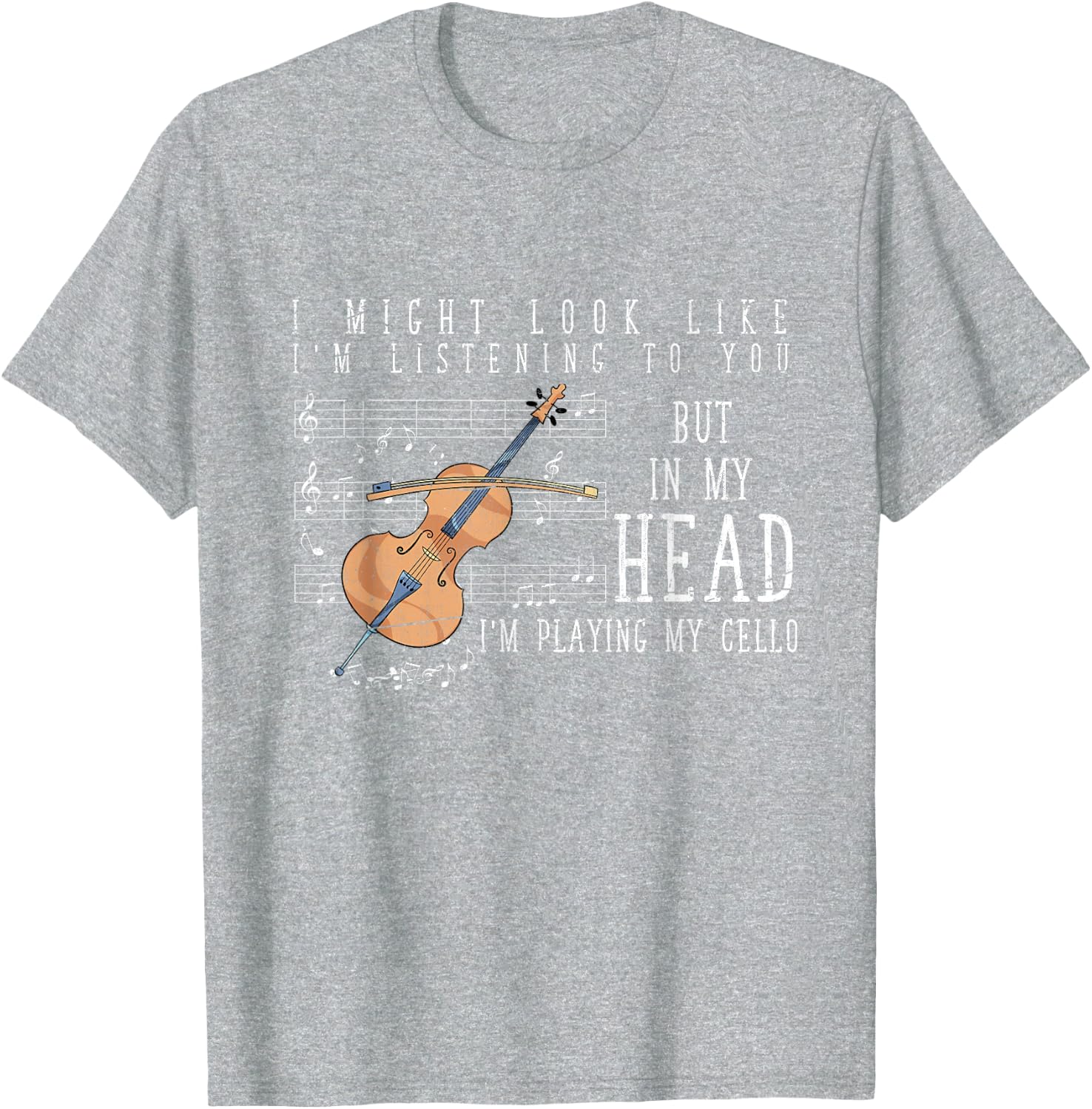 Funny Orchestra Musician Cellist Gift Cello T-Shirt