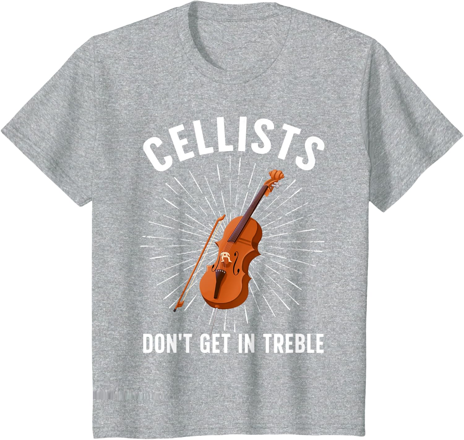Best Cello Player Art for Men Women Kids Cello Lover Cellist T-Shirt