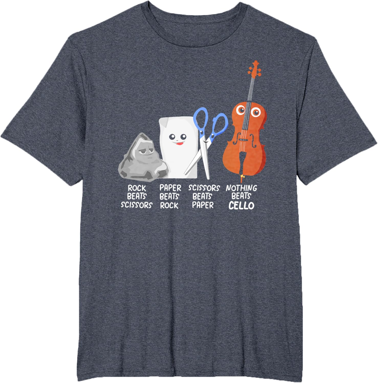 Nothing Beats Cello Quote Shirt Funny Cellist Gift Kids T-Shirt