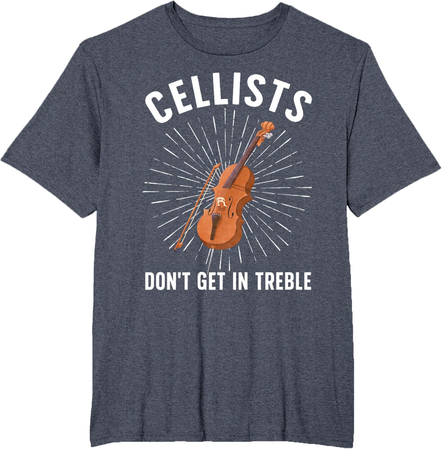Best Cello Player Art for Men Women Kids Cello Lover Cellist T-Shirt